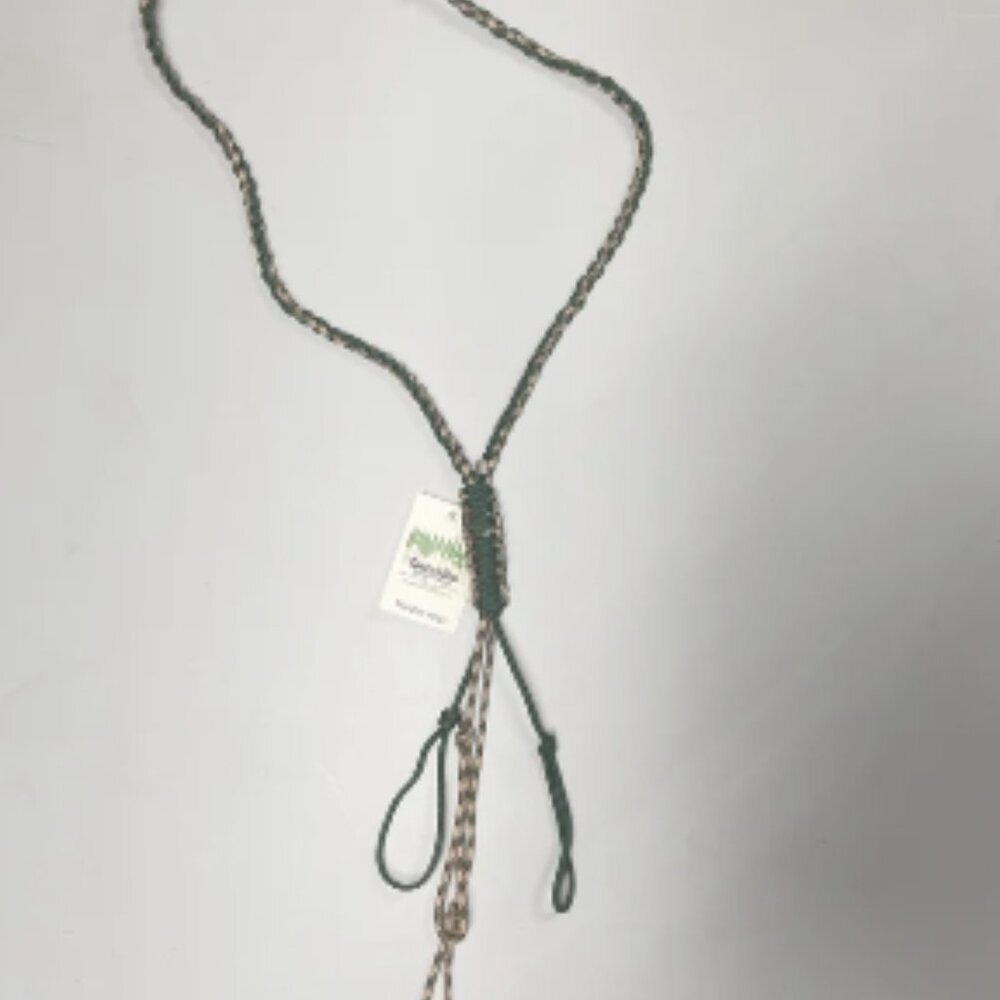 PARACORD: CALL LANYARD FOR BUCK, DUCK, OR GOOSE HOLDS 4 CALLS CANYON CAMO & DARK